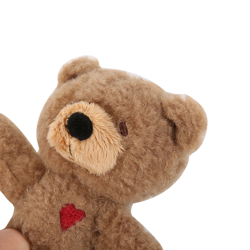 瞌睡熊公仔钥匙扣挂件包包挂件毛绒玩具挂件小玩具背包挂件礼品
