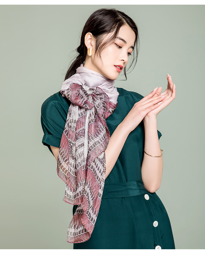 布塔丝巾女春秋季长款纱巾真丝围巾夏季防晒披肩沙滩巾pt19k130