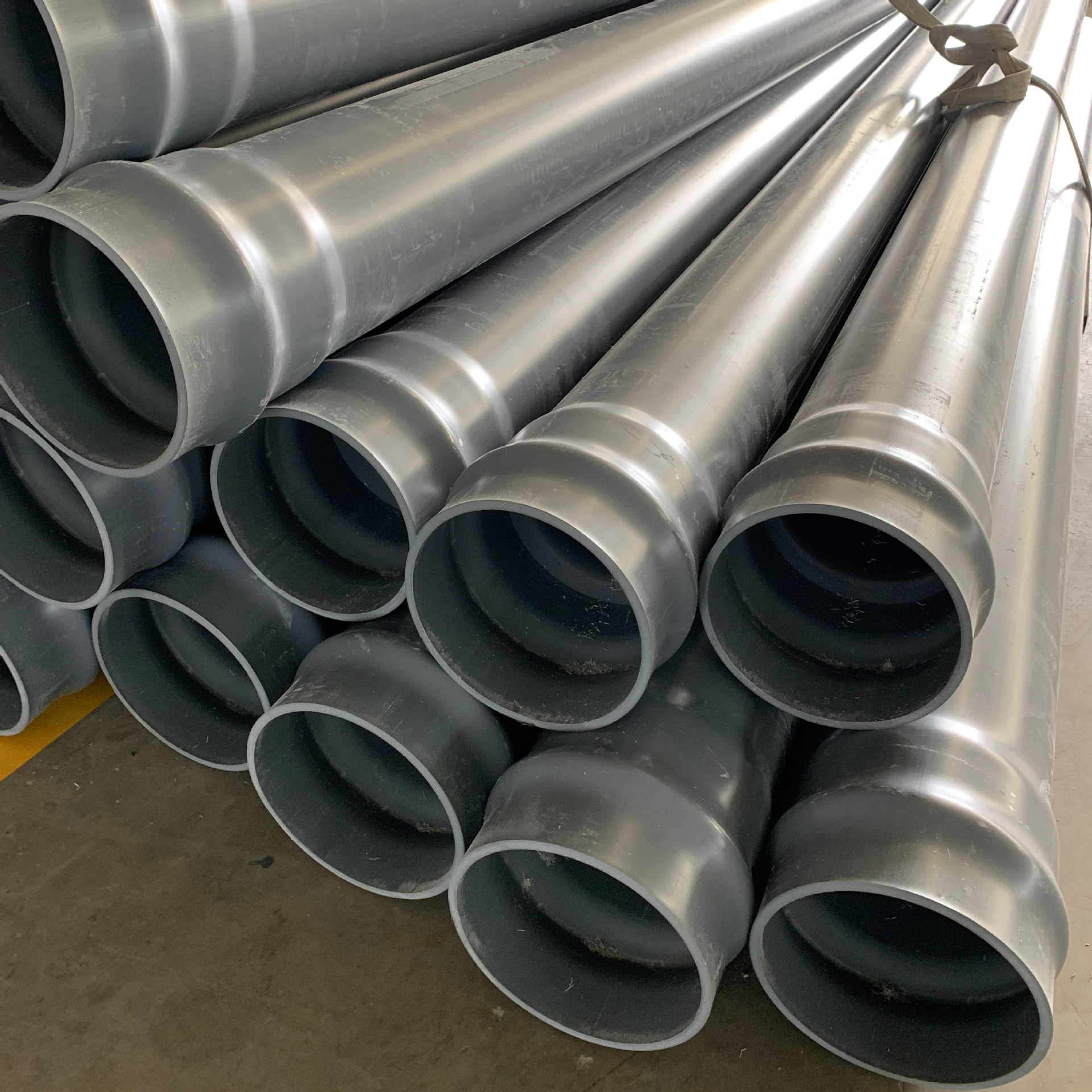 厂家经销pvc-u给水管 卫生饮水pvc自来水管 50口径加厚打井pvc管