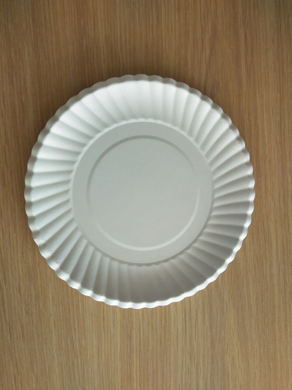 厂家定制6英寸圆形一次性纸盘餐盘