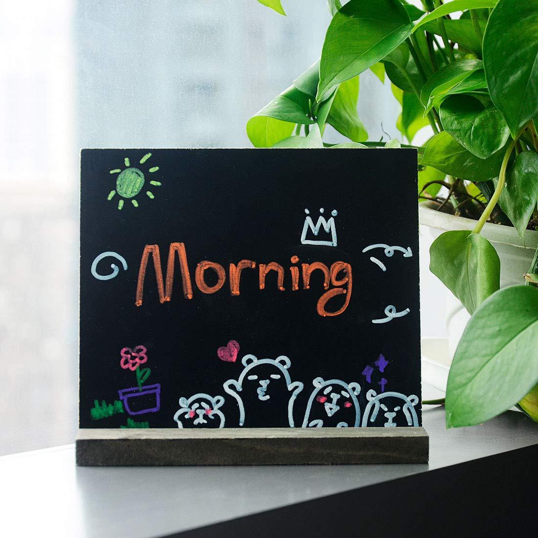 厂家直销复古小黑板摆件创意木质工艺品展示柜装饰留言摆件创意款