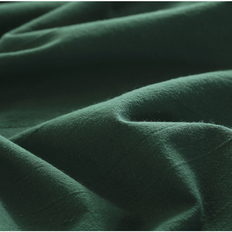 北欧简约纯色褶皱水洗棉桌布台布 长方形会议室盖布学生宿舍布艺