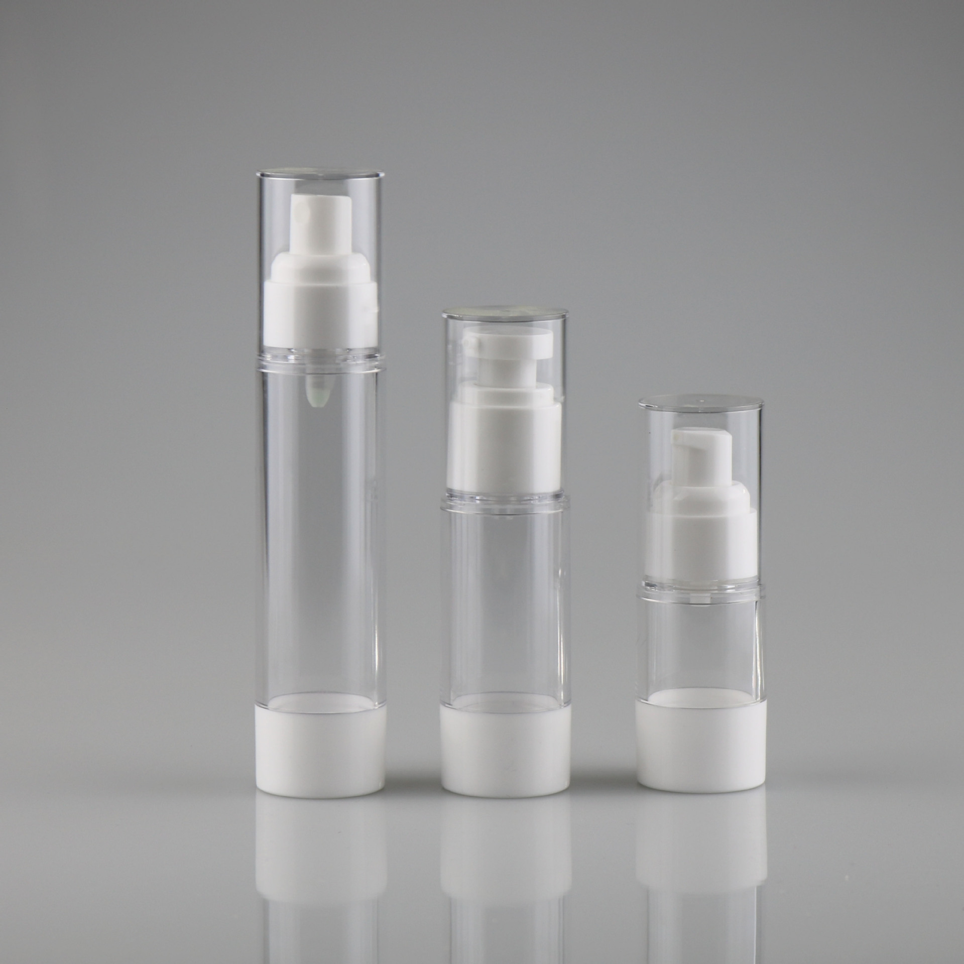 15ml 30ml 50ml 现货as喷雾乳液真空瓶 按压瓶 护肤化妆品分装瓶