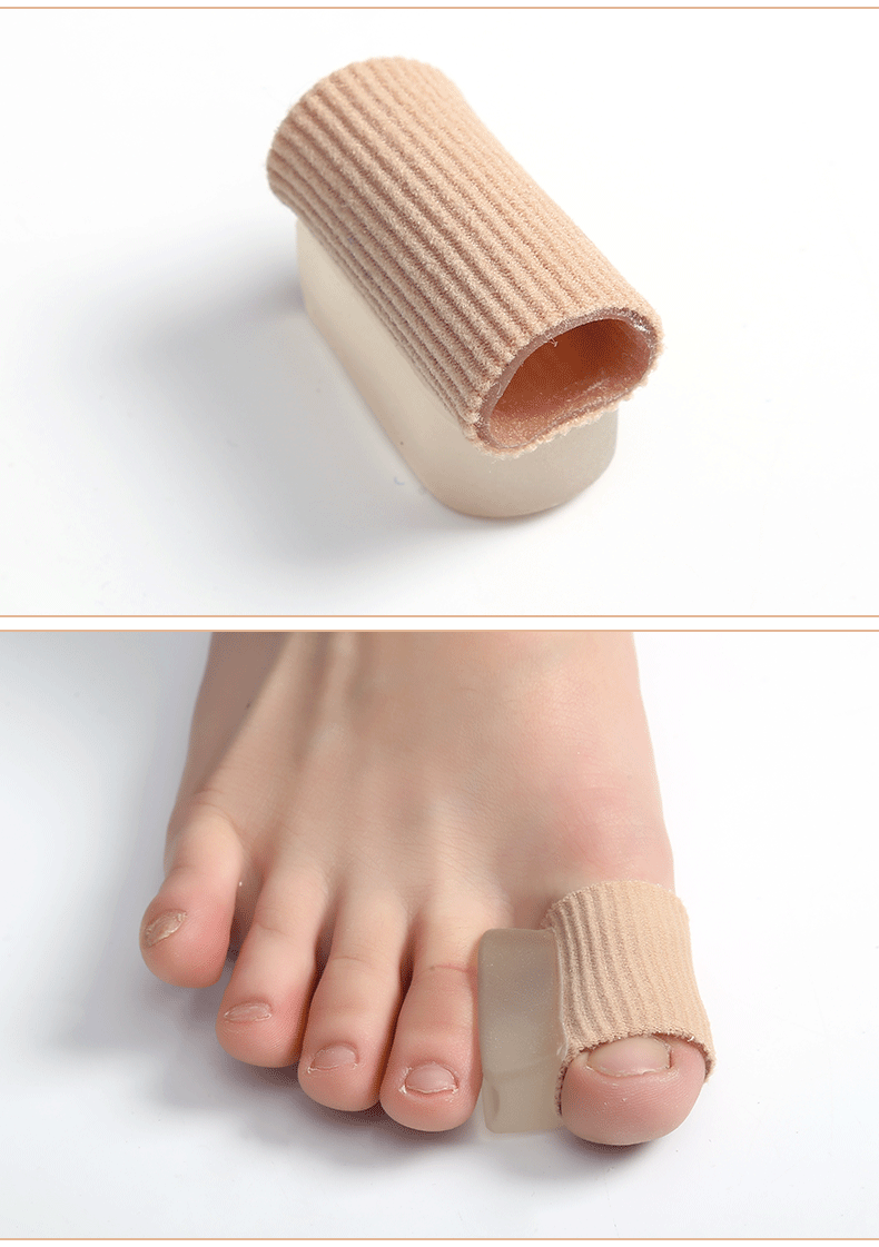 弹性纤维凝胶拇指外翻分趾器 拇外翻矫正器 大脚骨矫正器 脚趾