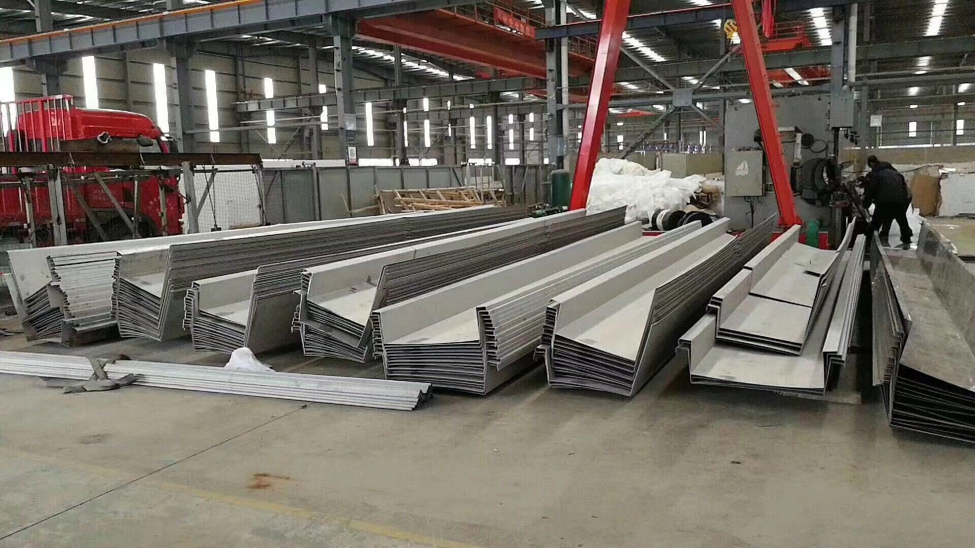 厂家定做不锈钢天沟水槽 不锈钢天沟加工 304不锈钢天沟水槽