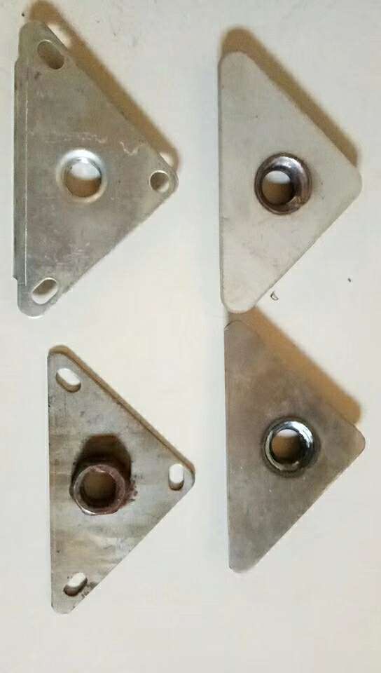 不锈钢调节脚拉门工作台保鲜调平脚柜橱柜脚家具脚炉灶蒸柜重力脚