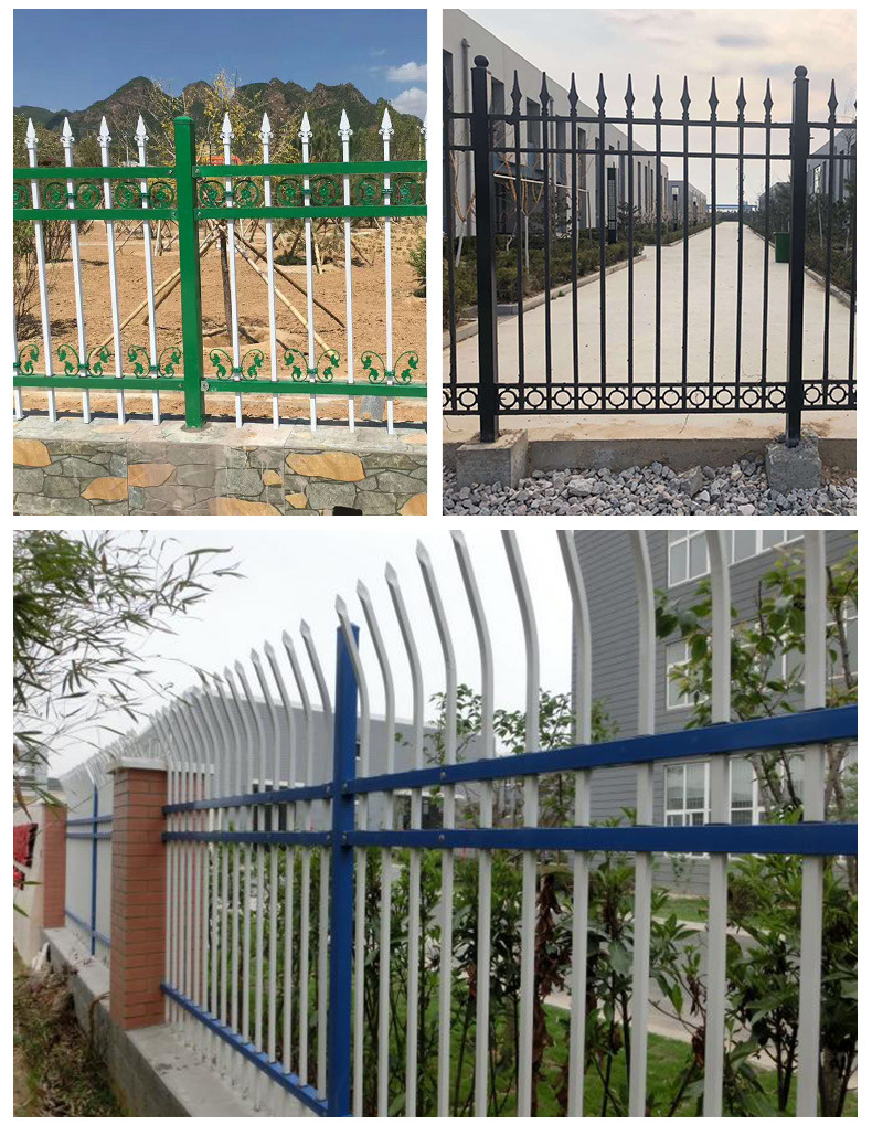 定制锌钢护栏铁艺围栏小区别墅庭院围墙工厂建筑隔离喷塑锌钢护 妙达