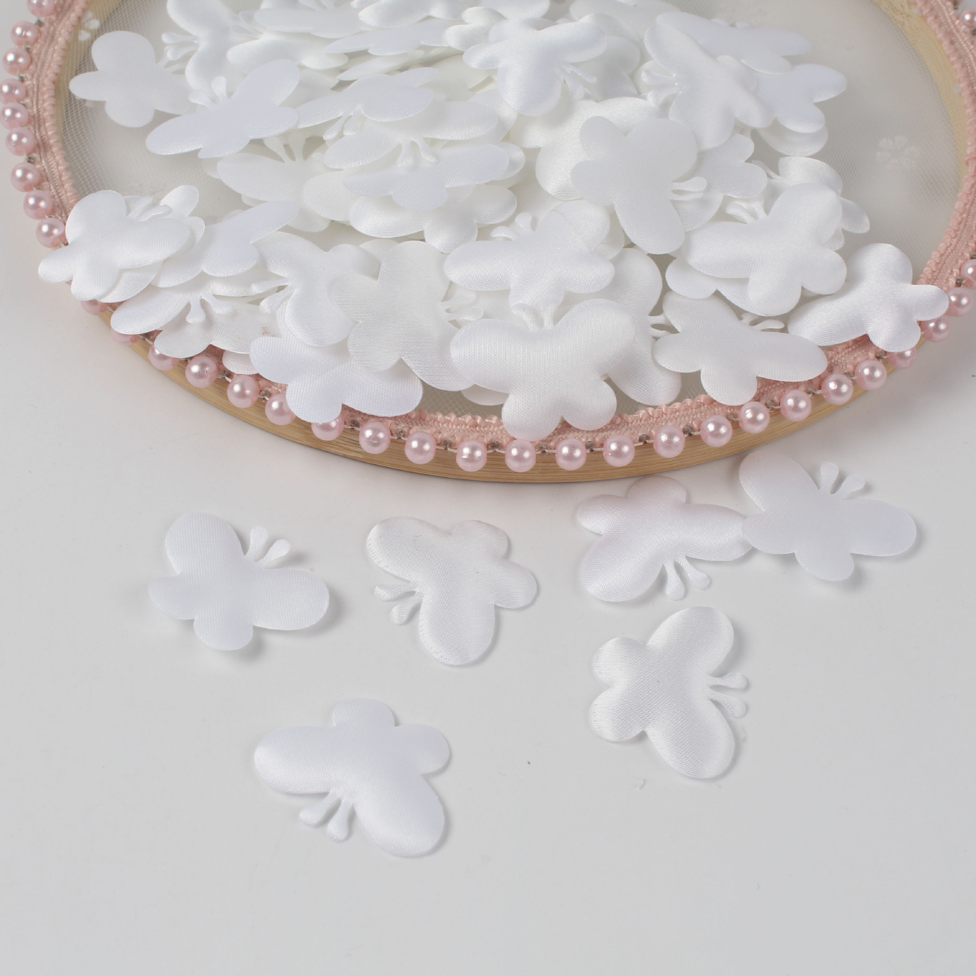 5公分海绵蝴蝶压床撒花婚礼装饰布置纸屑100包