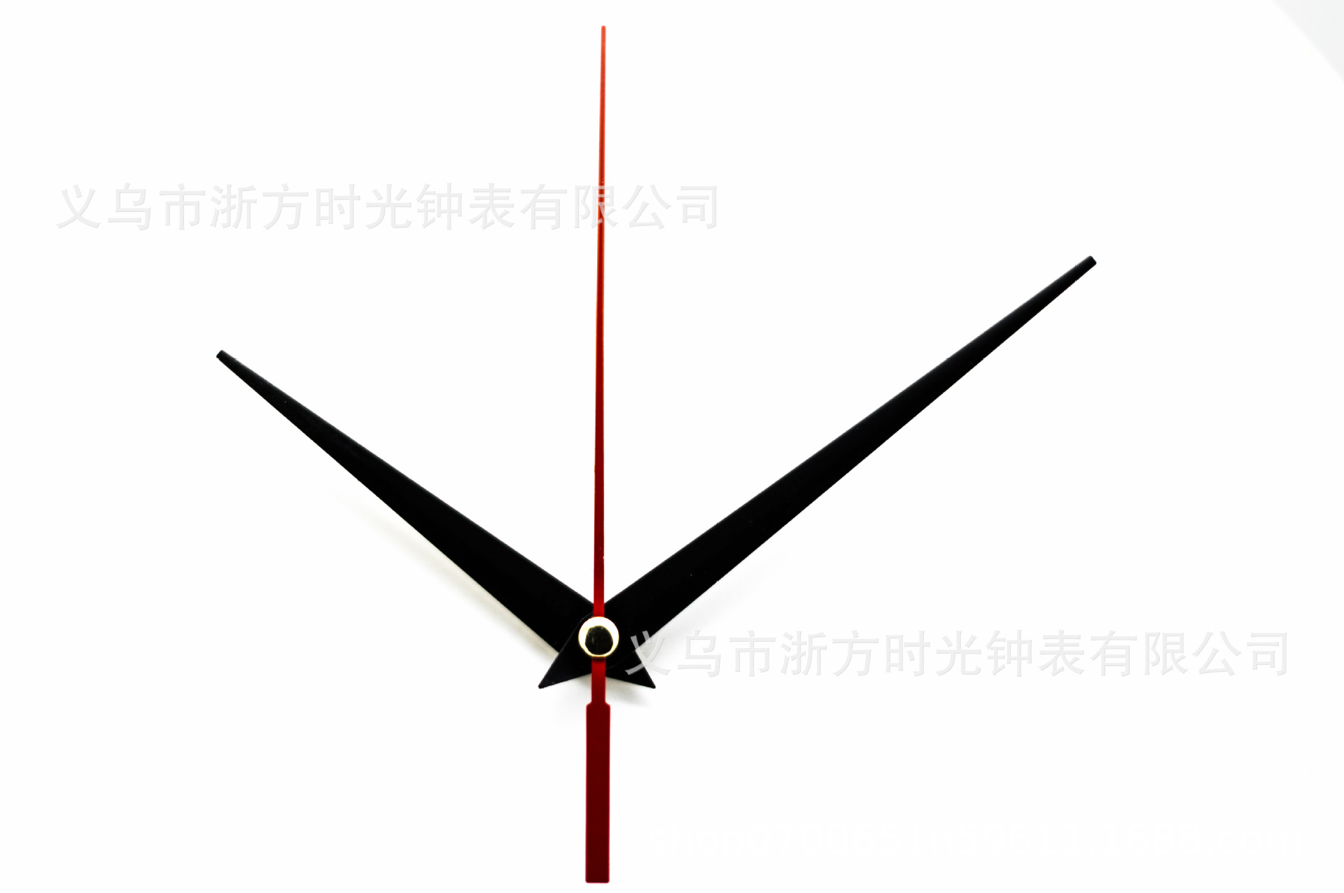 【挂钟配件指针】铝尖针 diy钟针表针 石英钟零件【尺寸71 93mm】