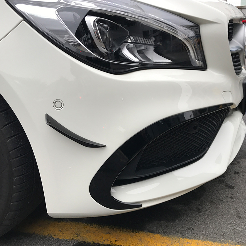 适用16-19款奔驰cla cla200 220 250 260 amg风刀前杠饰条改装