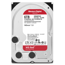 红盘 6TB SATA6Gb/s 256M 网络储存(NAS)硬盘(WD60EFAX)