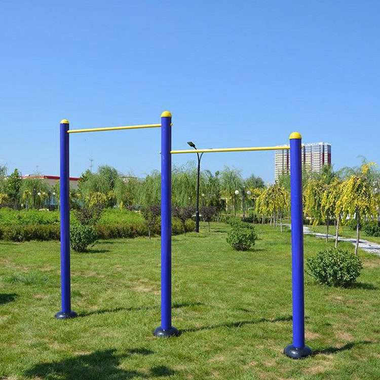 室外高低杠不锈钢单杠学校健身器材小区学校体育设备学生训练单杠