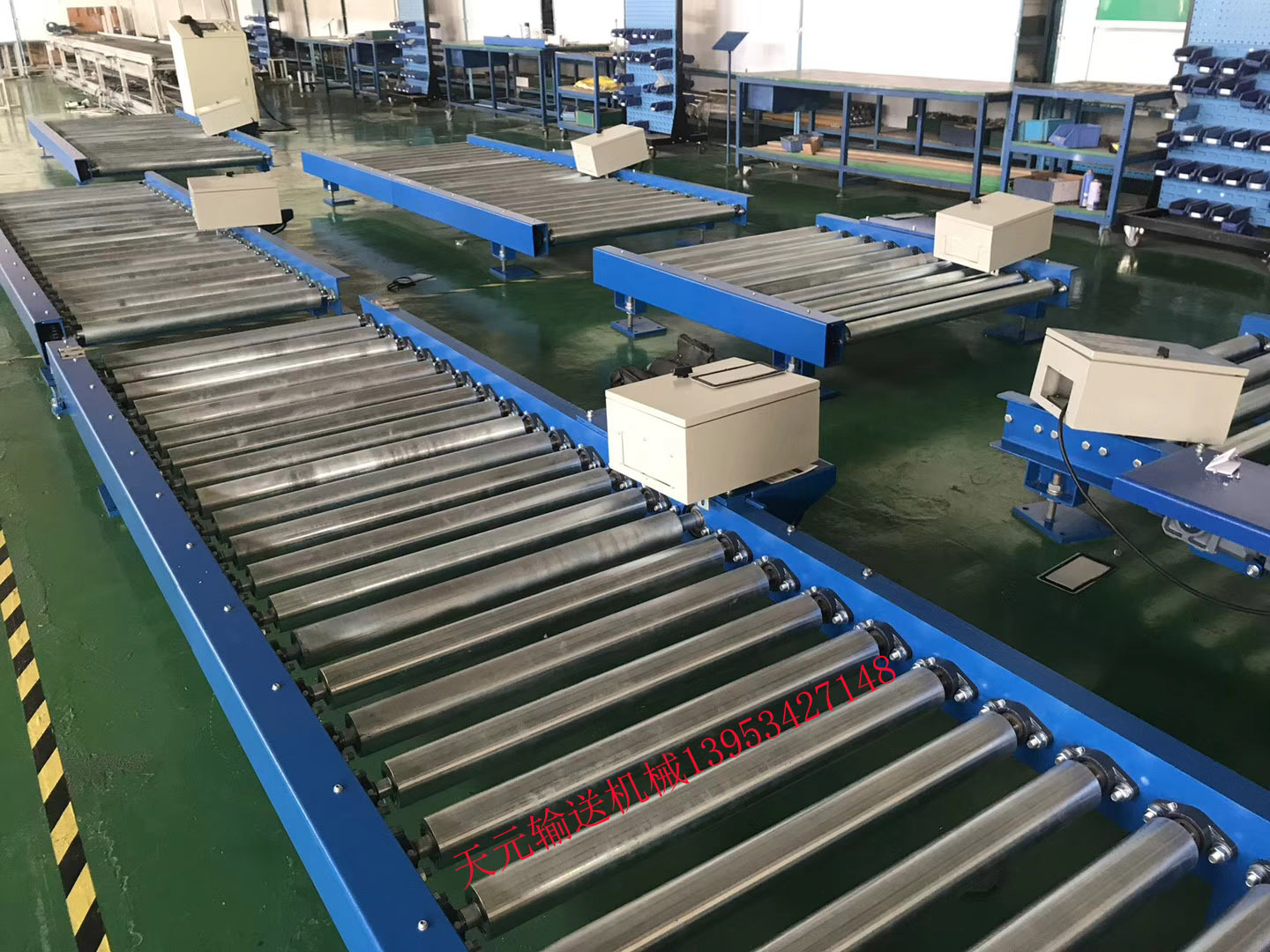 动力滚筒输送机 动力输送机 滚轴输送机 重型不锈钢滚筒输送线