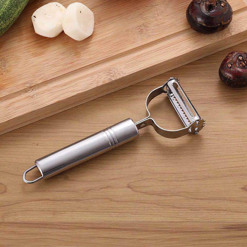 Factory Direct Sales Multi-Functional Stainless Steel Smiley Face Fruit Peeler Potato Paring Knife