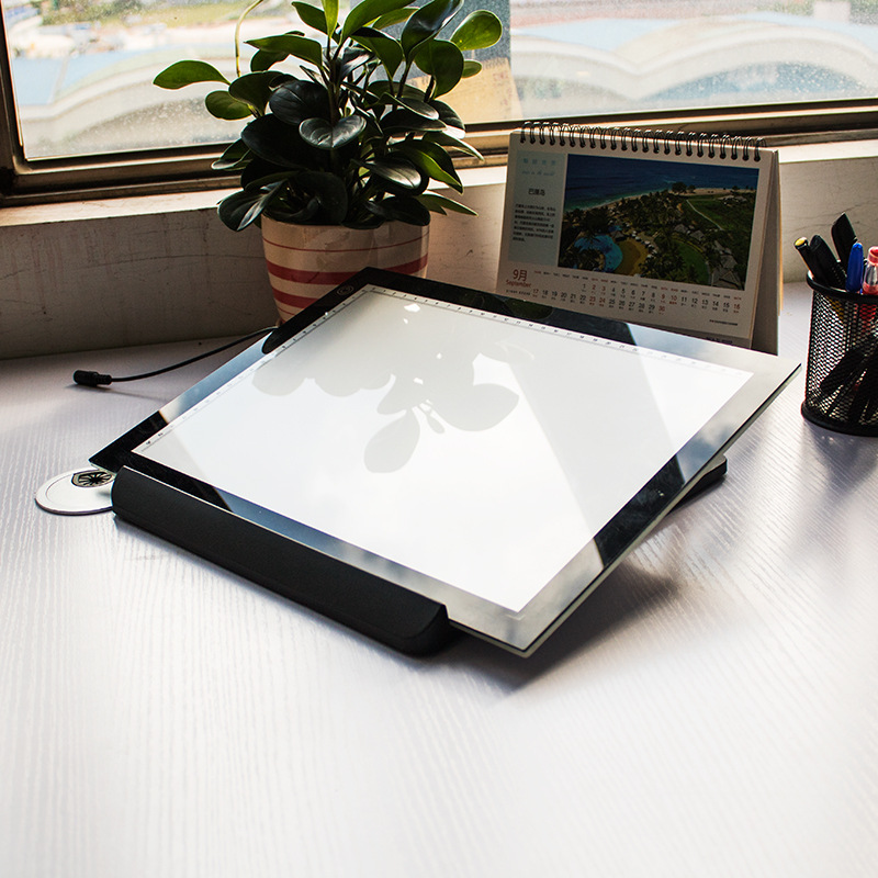 拷贝台 7mm a4临摹板 12v加厚外接头厂家直销 a4拷贝台 led拷贝台