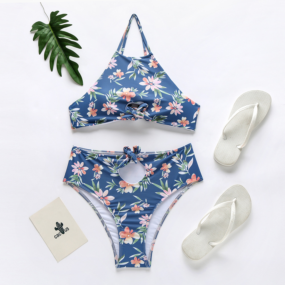 2020泳衣新款欧美比基尼分体泳装性感小清新泳装多色爆款一件代发