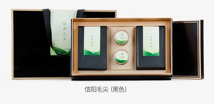天汇包装高档茶叶包装盒磨砂盒子创意绿茶红茶花茶礼品盒套装定制