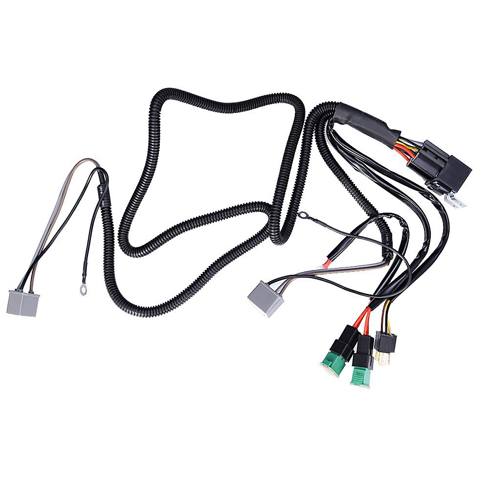 厂家批发汽车h4大灯改装增光线束 汽车灯线 h4大灯卤素灯加强线组