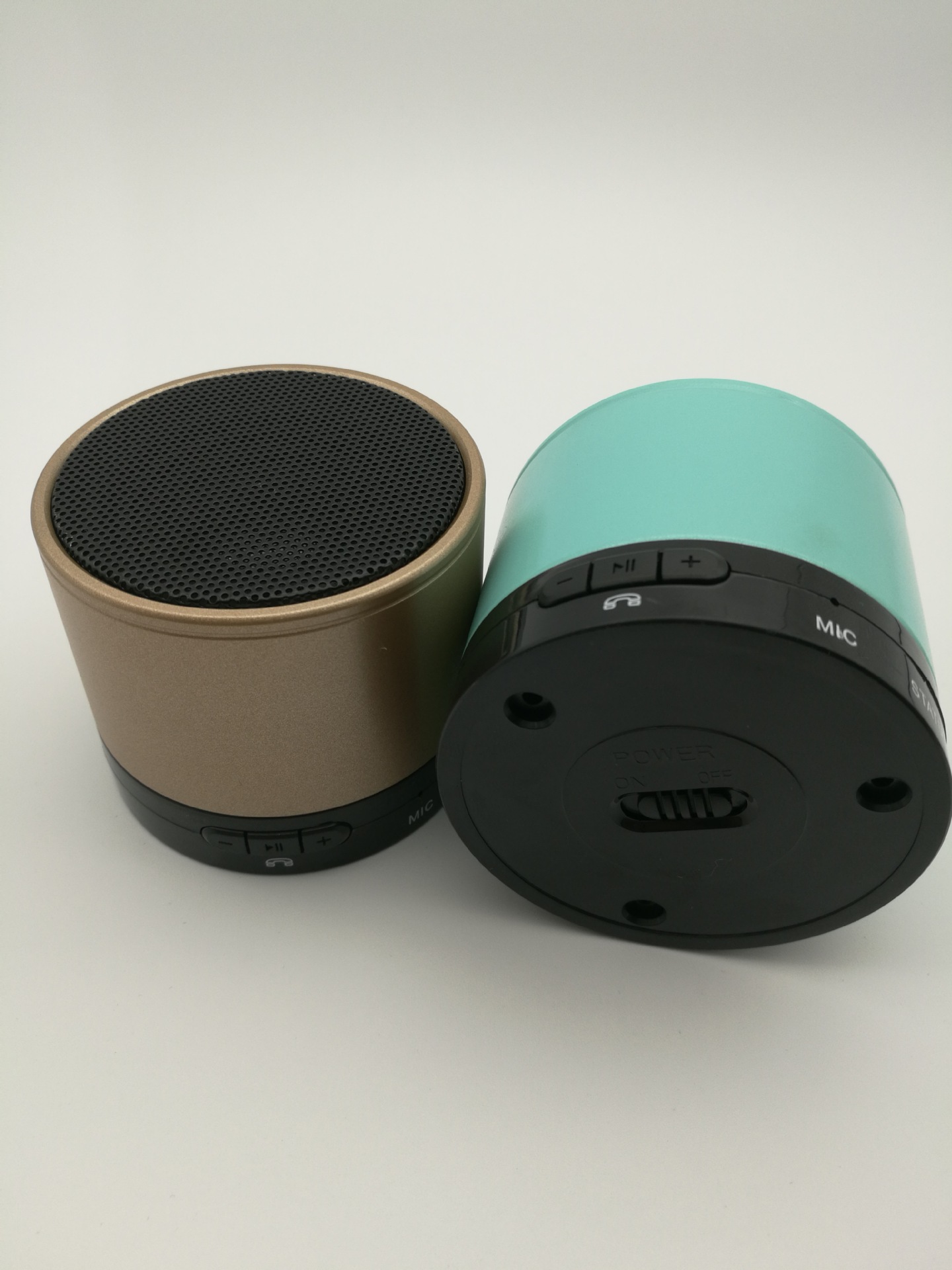 小钢炮蓝牙音箱外壳 便携式低音炮套料 迷你小音响外壳