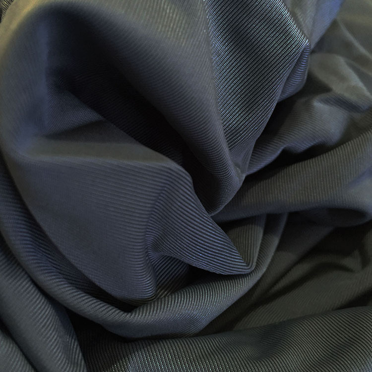 春夏时尚男女服装面料舒适针织四面弹布料平纹染色经编四面弹料