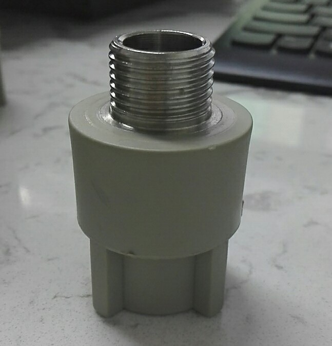 ppr外牙直通20 25 32 外丝直接 ppr水管配件 ppr外牙直接