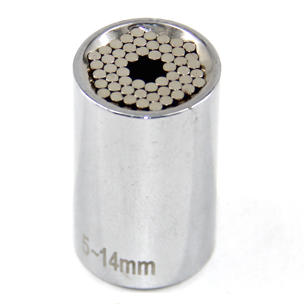 厂家直销 多功能万用套筒 1/4 3/8 1/2 万能套筒带针魔术套筒扳手