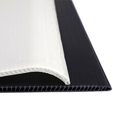 环保塑料中空板材 万通板 PP塑料板定制 黑色 双壁板 瓦楞板批发