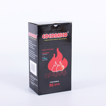工厂现货阿拉伯水烟木碳香薰炭机制木炭COCO96颗72颗椰壳炭烧烤碳