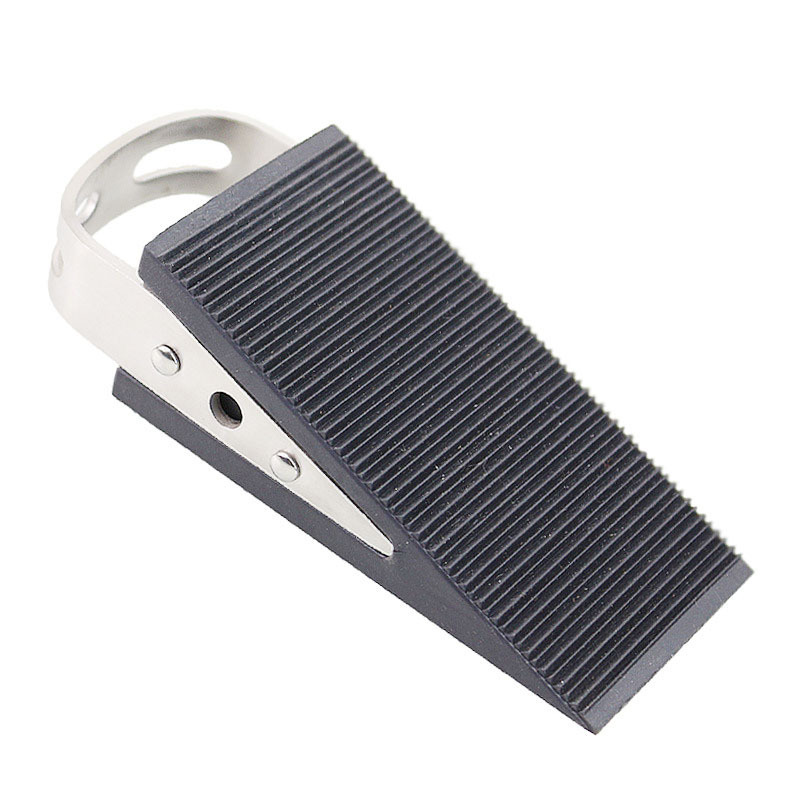 防撞静音三角门塞防滑橡胶不锈钢把手门塞阻门器室内卧室房间门挡