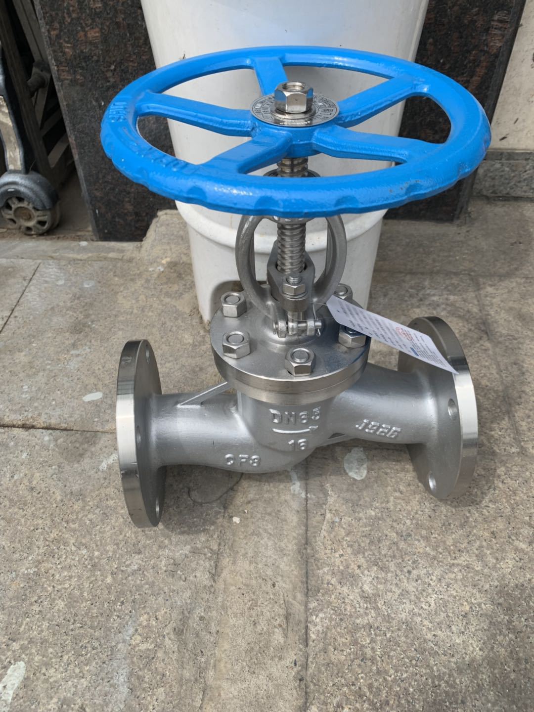 法兰截止阀 j41w-16p 厂家直销304/316l不锈钢螺纹法兰截止闸批发