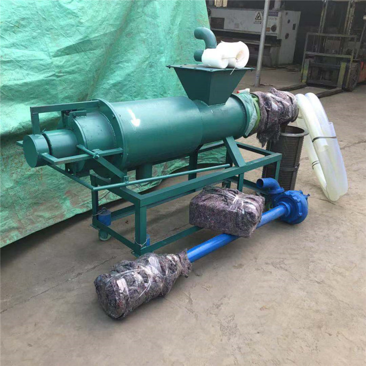 多功能牛粪干湿分离机 大型牛场螺旋分离机 养殖场牛粪处理机图片