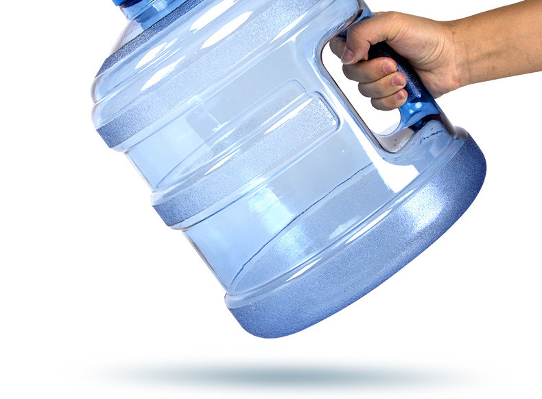 拜杰加厚纯净水桶户外大桶盖塑料家用装水桶矿泉纯净饮水桶带龙头