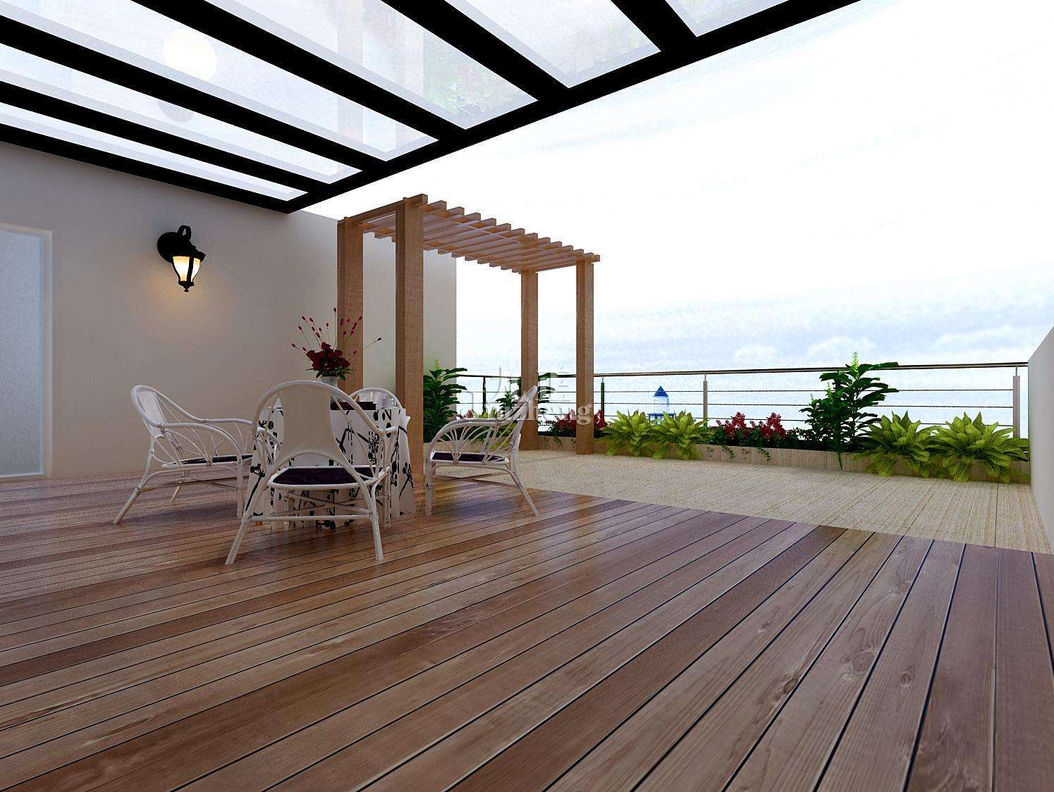 露天阳台采用什么材料来封顶是最好的?