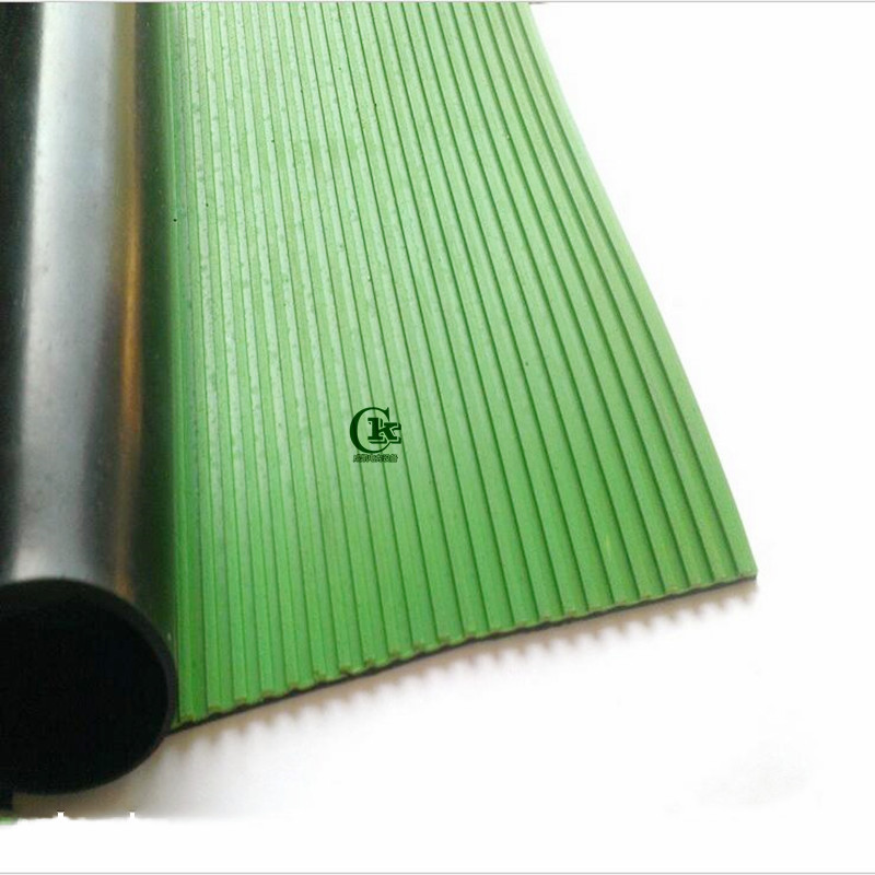 10kv优质无味高压铺地胶板胶皮 绿色防滑绝缘橡胶板 绝缘胶垫防滑
