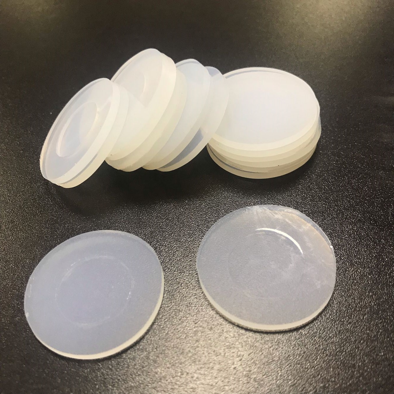 厂家供应口罩硅胶垫片 kn95口罩阀门硅胶垫片食品级硅胶隔离垫