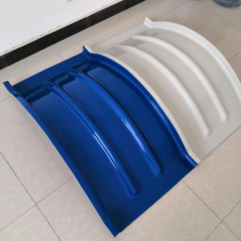 污水池盖板 玻璃钢拱形除臭盖板 玻璃钢盖板密封罩 玻璃钢集气罩