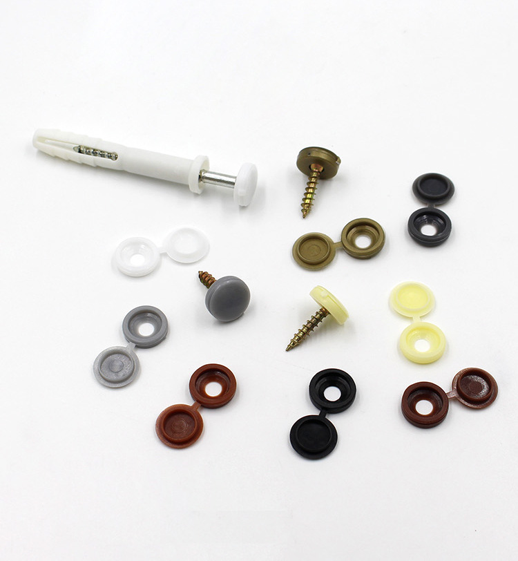 品优 连体螺丝帽盖 家具螺丝钉美化装饰扣 带帽螺丝孔盖