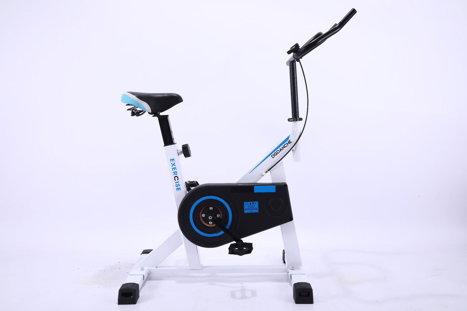 家用儿童脚踏车动感单车健身自行车健身器材织带车厂家直销代发