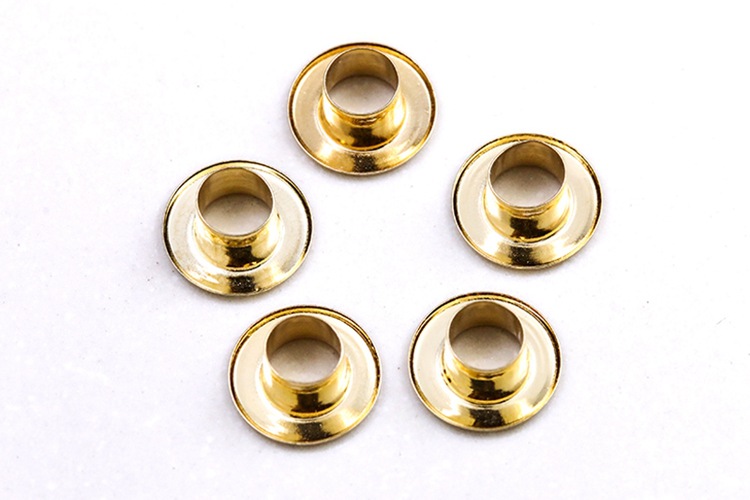 服饰箱包金属扣眼定制平板圆边斜边鞋眼服装帆布鞋眼扣装饰金属扣