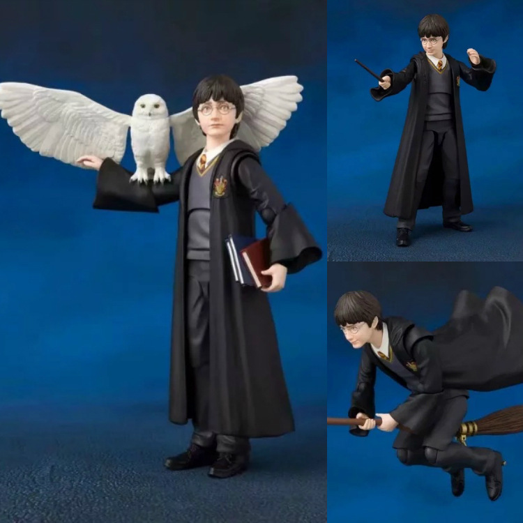 shf 哈利波特与魔法石 哈利波特 小哈利 可动 盒装手办模型摆件