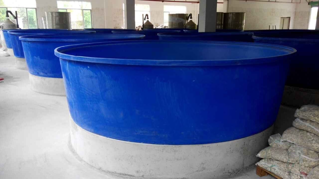 滚塑养殖桶塑料鱼池 pe孵化桶敞口圆桶500l~3000l养鱼桶
