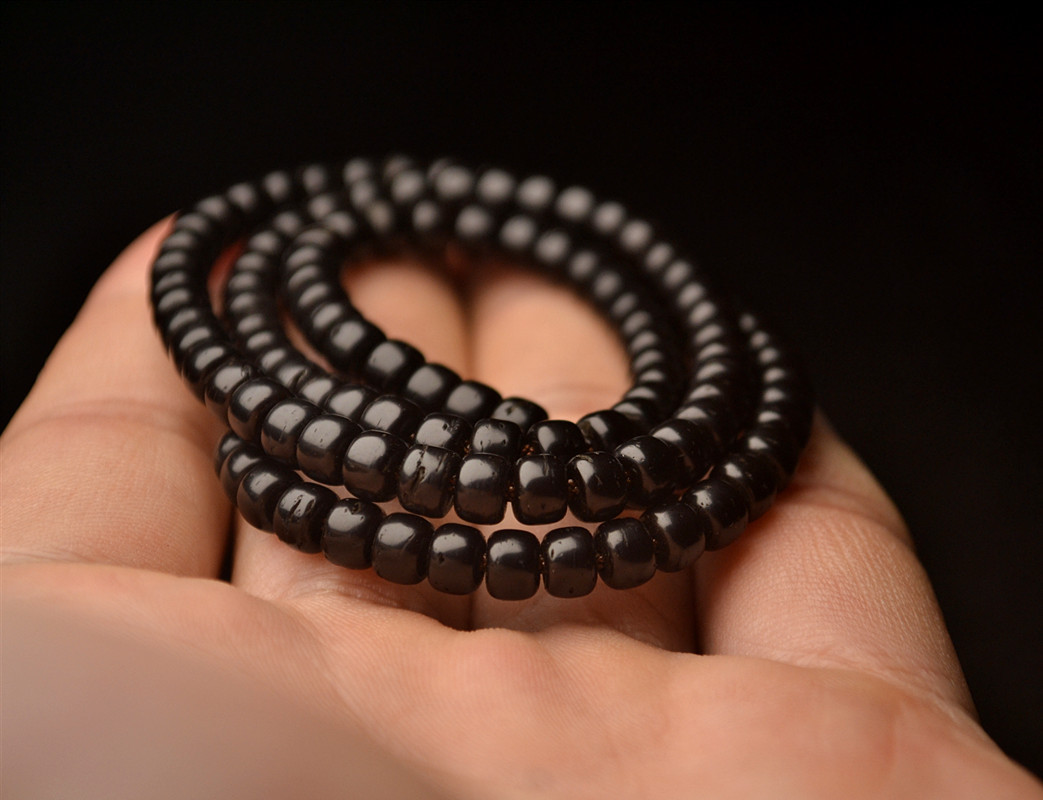 新春工艺厂家直销桶珠5*4mm椰蒂项链 diy配饰锁骨链