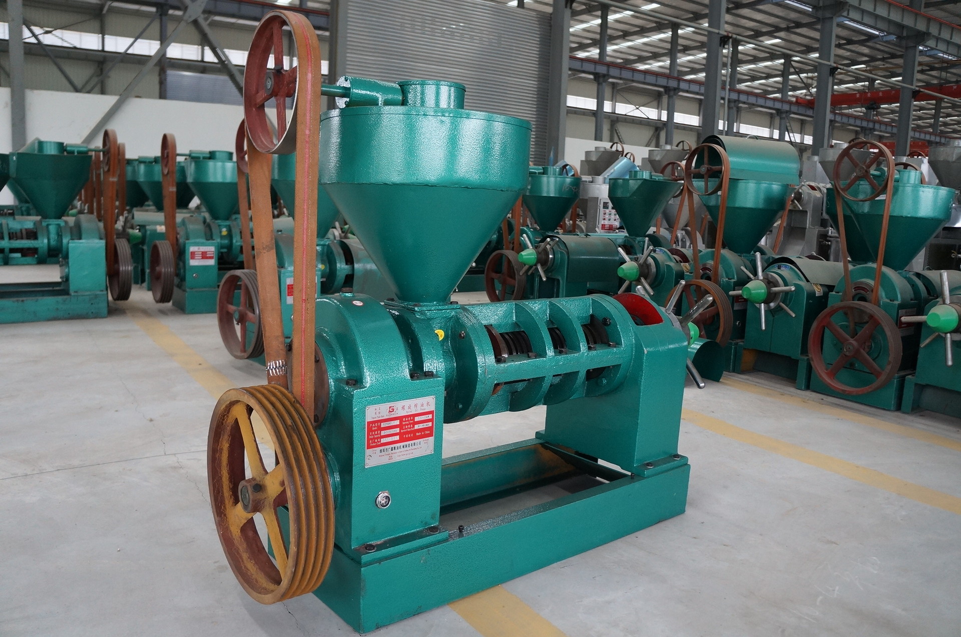 四川榨油机 oil press machine yzyx95 yzyx130 出口榨油机设备