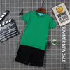 summer children Short sleeved suit CUHK student motion shorts suit girl Teenagers Korean Edition Two piece set summer children Short sleeved suit CUHK student motion shorts suit girl Teenagers Korean Edition Two piece set