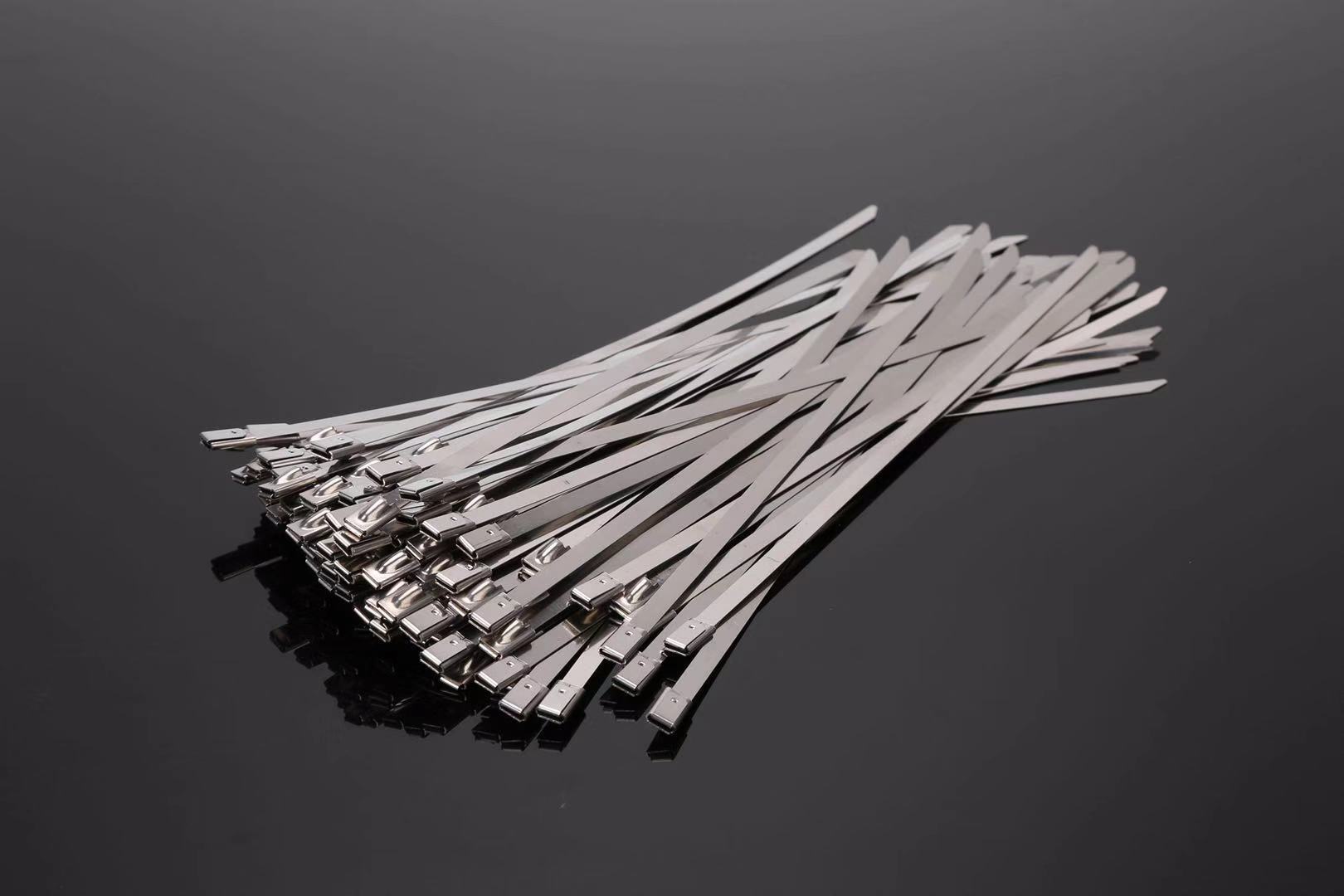 多地包邮304不锈钢扎带4.6*100*7.9*150*200*250*300*350*400*450