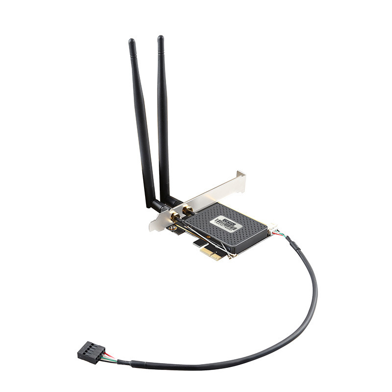 迷你pcie笔记本无线网卡转接卡 mini pci-e转台式机pci-e转接卡