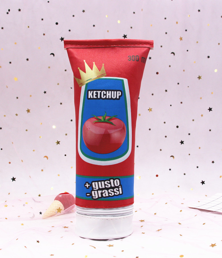 新款热销韩国创意立体牙膏笔袋大容量学生文具可爱铅笔收纳袋笔盒