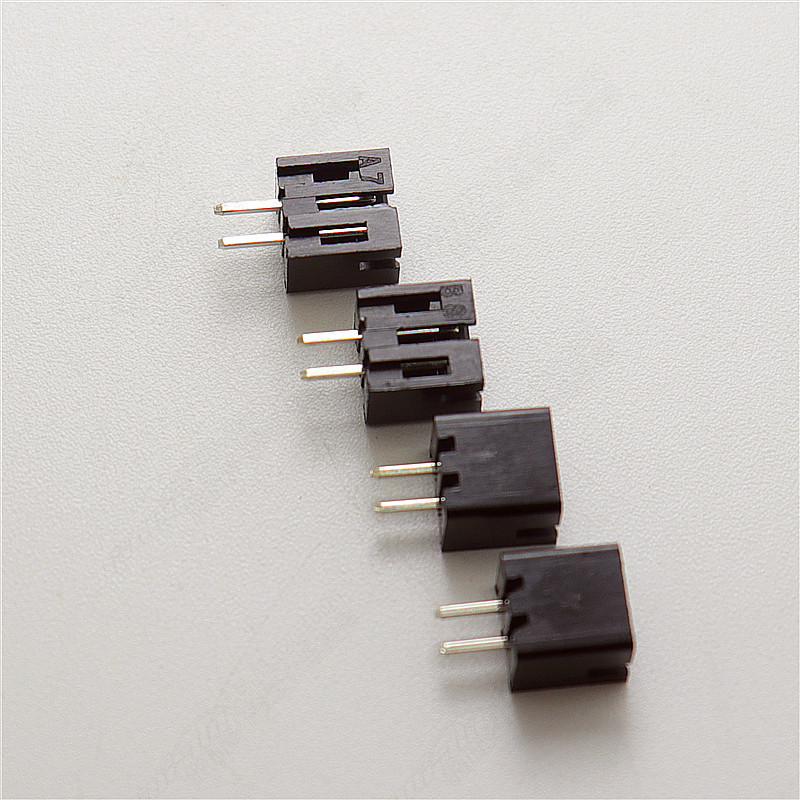 0彩色针座ph-2p立式直插黑色插座 180度插针3p4p5p6p7p连接器