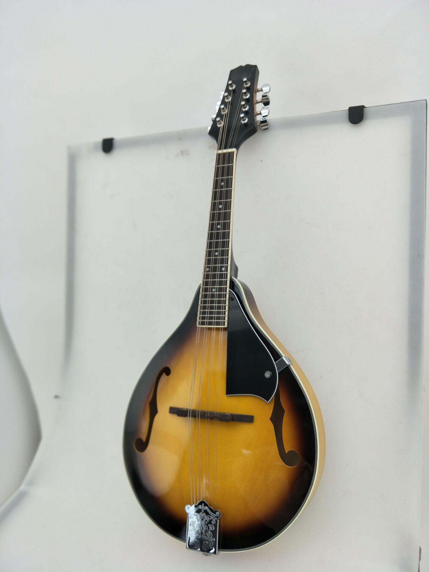 藏族民族乐器曼陀铃日落色 黑色八弦曼陀林琴西洋乐器曼陀罗吉他