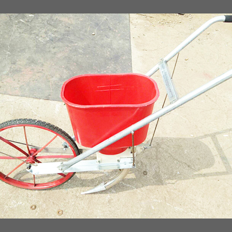 价格便宜的化肥娄人推式施肥器 推车式施肥机撒化肥机